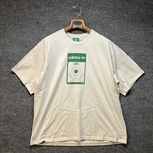 Adidas Pixar Mike Wazowski Monsters Inc Disney T Shirt Size XL White Stan Smith